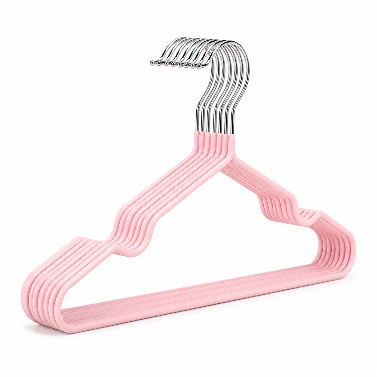 Rosalie | Elegant Pink Hanger Set (10-pack)