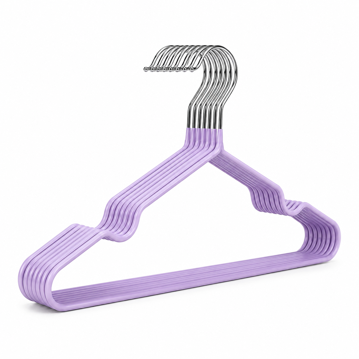 Lavelle | Elegant Purple Hanger Set (10-pack)
