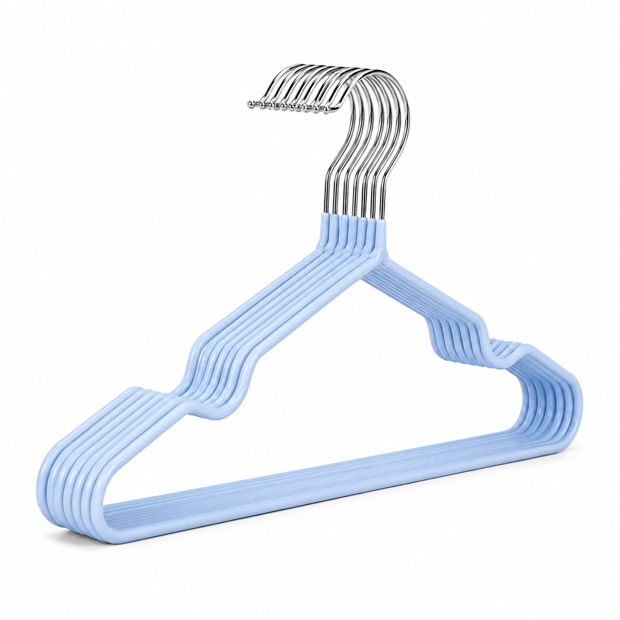 Skylar | Elegant Blue Hanger Set (10-pack)