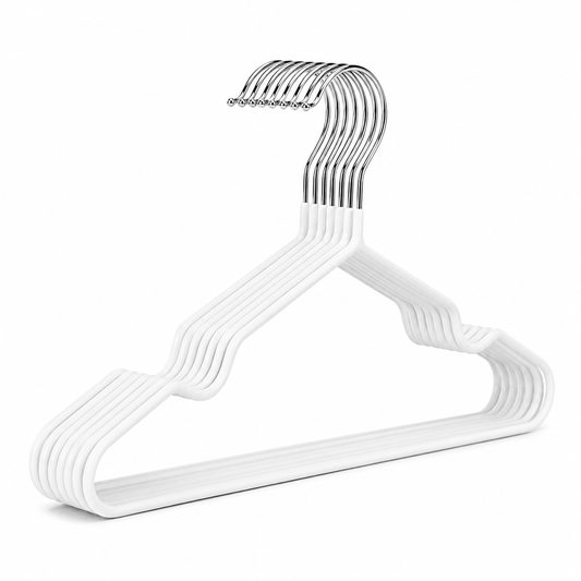 Ivory | Elegant White Hanger Set (10-pack)